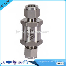 Wafer type weighted swing check valve